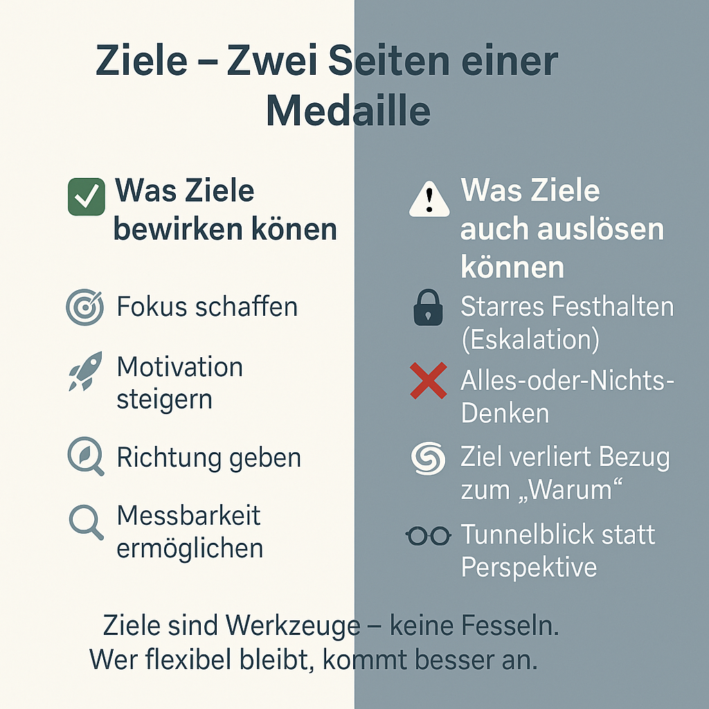 Die dunkle Seite der Ziele – Wenn Richtung zum Tunnel wird